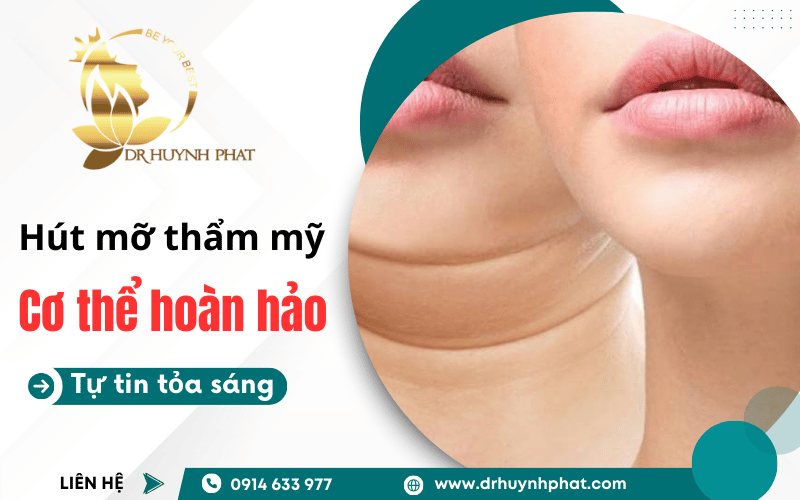 các vùng trên cơ thể có thể hút mỡ