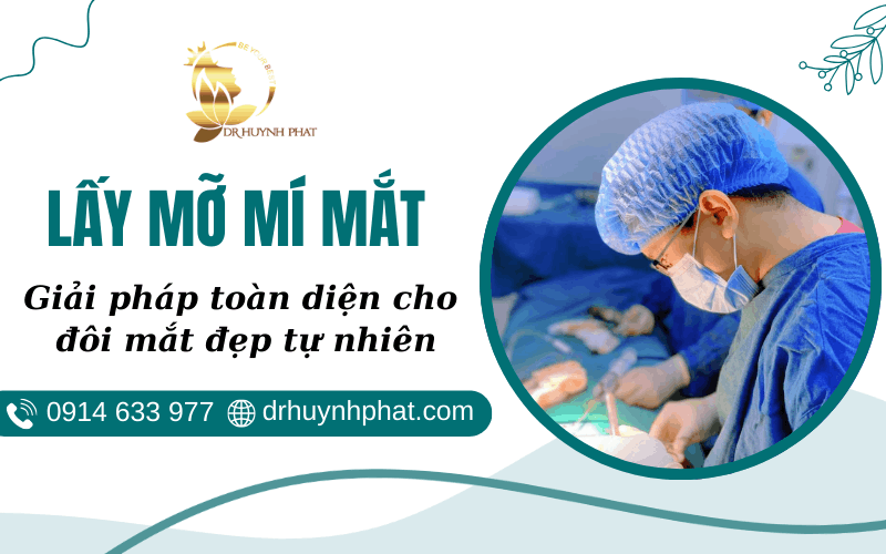 Lấy mỡ mí mắt