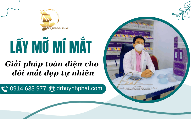 Lấy mỡ mí mắt